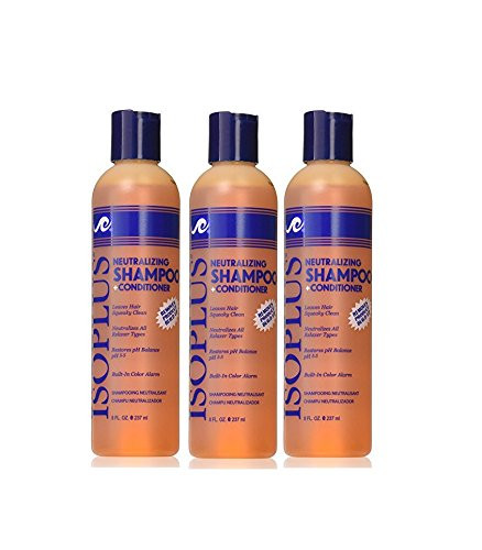 Isoplus Neutralizing Shampoo plus Conditioner 8 Ounce 237ml Pack of 3