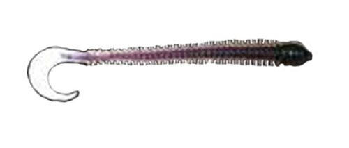 Big Bite Baits 4Inch Disc Worm Lure 100Pack Clear HologramBlack Blue Core Big Bite Baits 4Inch Disc Worm Lure 100Pack Clear HologramBlack Blue Core