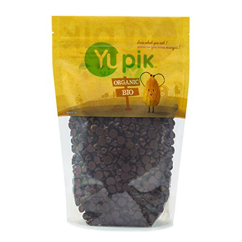 Yupik 70 Dark Chocolate Organic Vegan Chips 22 lb