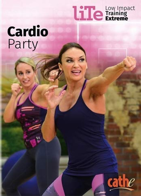 Cathe Friedrich LITE Series Low Impact Training Extreme Cardio Party Cathe Friedrich LITE Series Low Impact Training Extreme Cardio Party