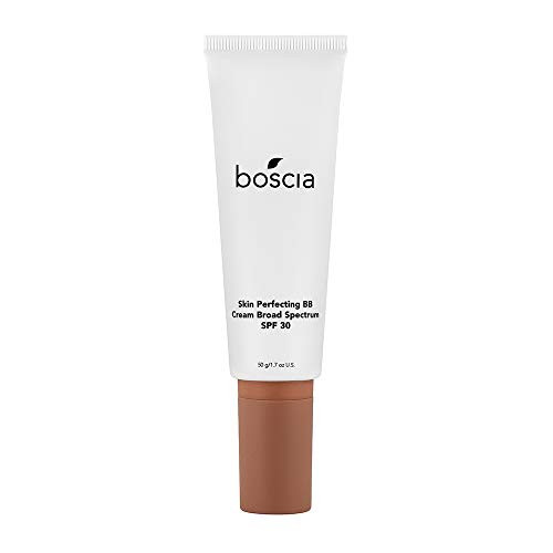 boscia Skin Perfecting BB Cream SPF 30 Newport  Vegan CrueltyFree Natural and Clean Skincare  AntioxidantRich Tinted Moisturizer with Blue Light Protection 50g