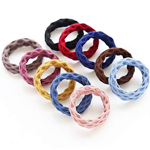 Seamless Hair Ties Thick Ponytail Holders Women NoMetal Hair Bands Elastics Tie Cotton Elastic Headband Hair Accessories Seamless Hair Ties Thick Ponytail Holders Women NoMetal Hair Bands Elastics Tie Cotton Elastic Headband Hair Accessories