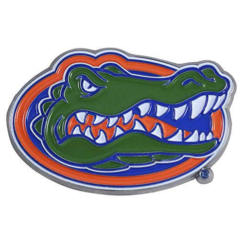 SLS FANMats Florida Gators Premium Solid Metal Color Chrome Raised Auto Emblem Decal University of SLS FANMats Florida Gators Premium Solid Metal Color Chrome Raised Auto Emblem Decal University of