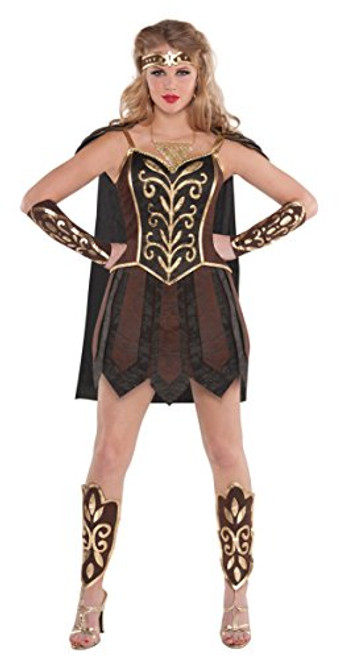 amscan 843122 Warrior Princess Costume Adult Medium Size 1 Piece