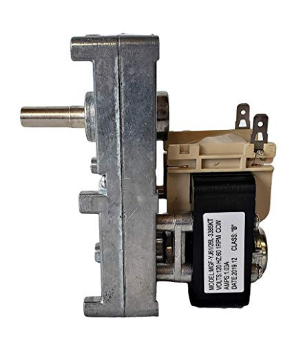 Pellethead Replacement PU047040 Auger Feed Motor For Englander Pellet Stoves 1RPM Counter Clockwise