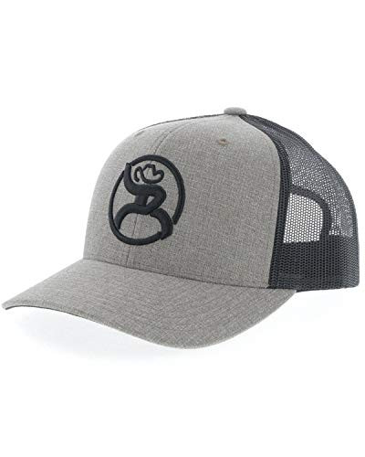 HOOEY Mens Roughy 20 Mesh Ball Cap Brown One Size