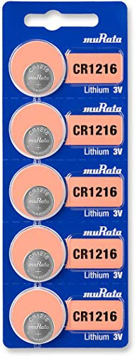 Murata CR1216 Battery 3V Lithium Coin Cell  Replaces Sony CR1216 5 Batteries