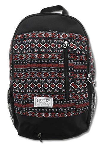 HOOEY Rockstar Backpack Black Print
