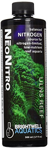 Brightwell Aquatics NeoNitro  Nitrogen Supplement for Low Nutrient Reef Aquariums 500 ml