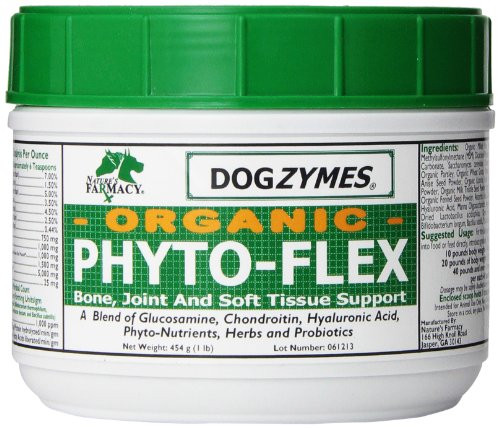 DOGZYMES PhytoFlex Bone Joint and Soft Tissue Support for Pets 1Pound