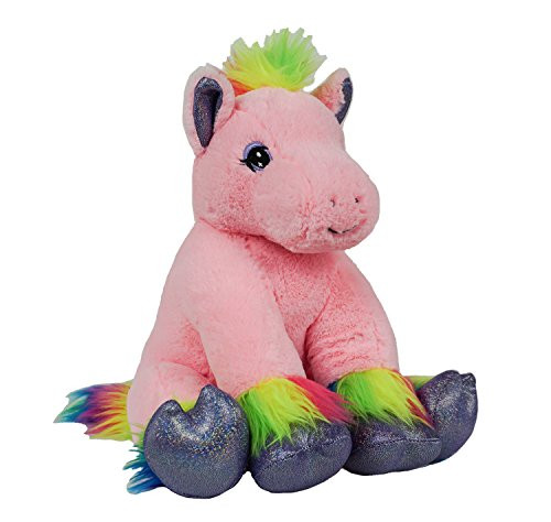 BEARegards Recordable Rainbow Pony with 20 second digital recorder