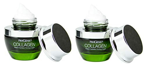 Progenix Collagen Instant Hydration Firming and Plumping Face Cream with Hyaluronic Acid and Jojoba Oil 1oz Two  1oz