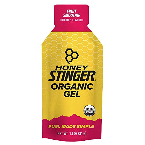 Honey Stinger Organic Energy Gel Fruit Smoothie Sports Nutrition 11 Ounce Pack of 24