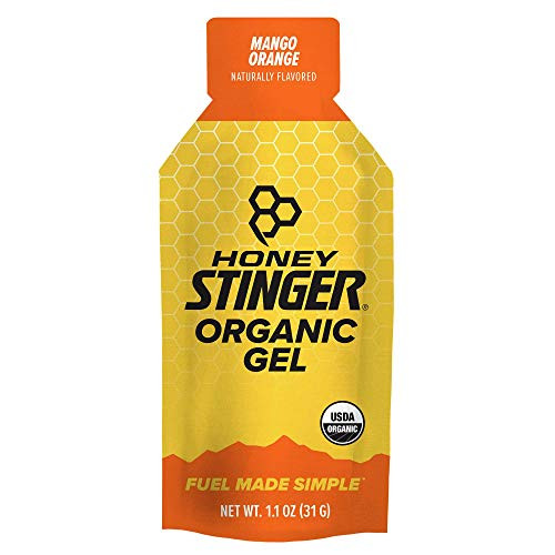 Honey Stinger Organic Energy Gel Mango Orange Sports Nutrition 11 Ounce Pack of 24