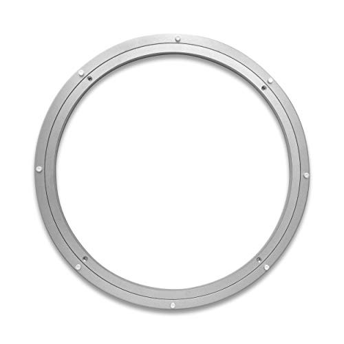 TROOPS BBQ Lazy Susan Turntable Ring  MediumDuty Aluminum Lazy Susan Bearing Hardware SingleRow Ball Bearings for Heavy Loads 300 lbs Capacity  20 Inches