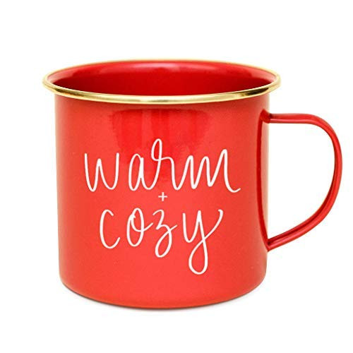 Sweet Water Decor Christmas Holiday Coffee Mugs with Quotes 18oz Galvanized Steel Festive Coffee Cup Seasonal Christmas Mug for Women Coworkers Camping Hot Chocolate Warm and Cozy Sweet Water Decor Christmas Holiday Coffee Mugs with Quotes 18oz Galvanized Steel Festive Coffee Cup Seasonal Christmas Mug for Women Coworkers Camping Hot Chocolate Warm and Cozy
