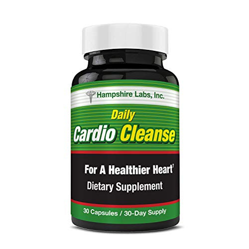Daily Cardio Cleanse for Heart Health Support Addresses AgeRelated Related Circulation and Artery Issues Supports Clean and Supple Arteries 30 Day Supply