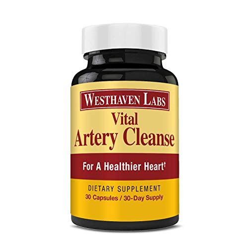 Vital Artery Cleanse Supplement for Heart Health Support Addresses AgeRelated Circulation and Artery Issues Promotes Clean and Supple Arteries 30 Day Supply