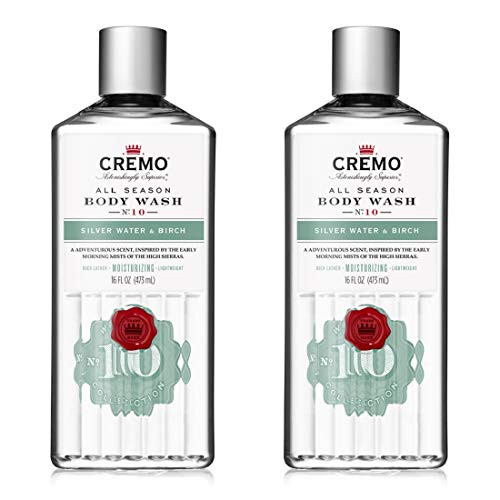 Cremo RichLathering Silver Water Birch Body Wash A Revitalizing Combination of GlacierFed Streams and White Birch 16 Oz 2Pack Cremo RichLathering Silver Water Birch Body Wash A Revitalizing Combination of GlacierFed Streams and White Birch 16 Oz 2Pack