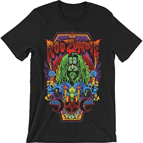 Global Rob Zombie Mens Necro Color TShirt Black XXLarge