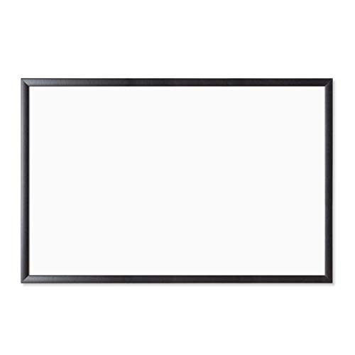 U Brands Magnetic Dry Erase Board 23 x 35 Inches Black Wood Frame 311U0001