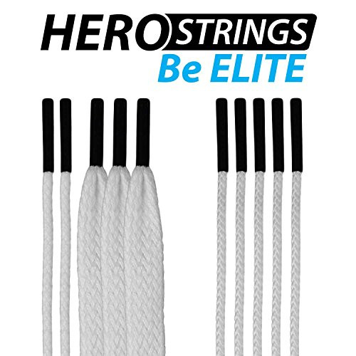 East Coast Dyes 1Pack Lacrosse HeroStrings Pro Stringing Kit White HMStringsWht1P
