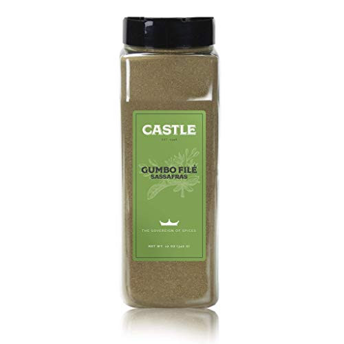 Castle Foods  GUMBO SASSAFRAS SEASONING 12 oz Premium Restaurant Quality