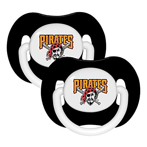 MLB Pittsburgh Pirates Pacifiers 2Pack