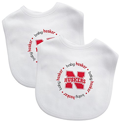Baby Fanatic Team Color Bibs University of Nebraska 2Count Baby Fanatic Team Color Bibs University of Nebraska 2Count