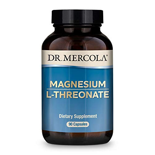Dr Mercola Magnesium LThreonate 2000 mg Per Serving 30 Servings 90 Capsules Supports Bone Health Non GMO Soy Free Gluten Free Dr Mercola Magnesium LThreonate 2000 mg Per Serving 30 Servings 90 Capsules Supports Bone Health Non GMO Soy Free Gluten Free
