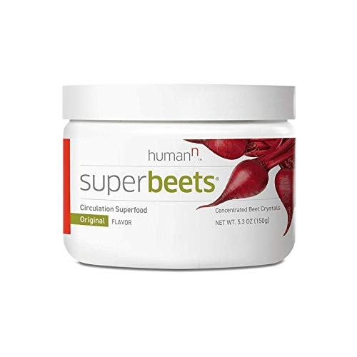 HumanN SuperBeets Circulation Superfood Concentrated Beet Powder Nitric Oxide Boosting Supplement Original Flavor 53Ounce