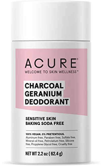 ACURE Magnesium  Charcoal Deodorant  100 Vegan  For Sensitive Skin  Aluminum  Baking Soda Free  22 Oz ACURE Magnesium  Charcoal Deodorant  100 Vegan  For Sensitive Skin  Aluminum  Baking Soda Free  22 Oz