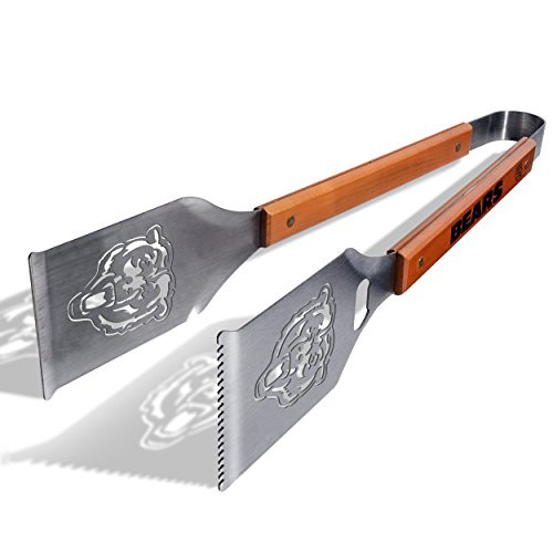 NFL Chicago Bears GrillATong Stainless Steel BBQ Tongs NFL Chicago Bears GrillATong Stainless Steel BBQ Tongs