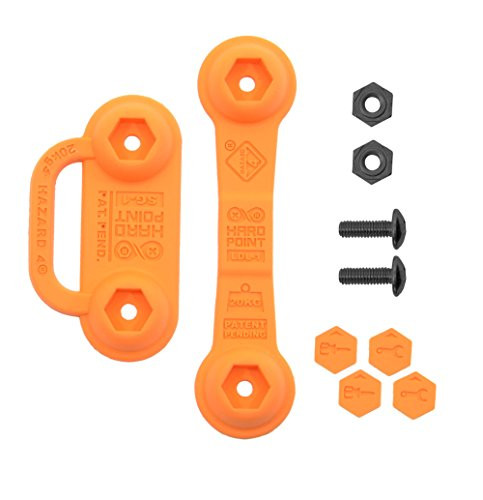 HAZARD 4 HardPointTM Modular TieDown System Parts Kit #1 R  Orange