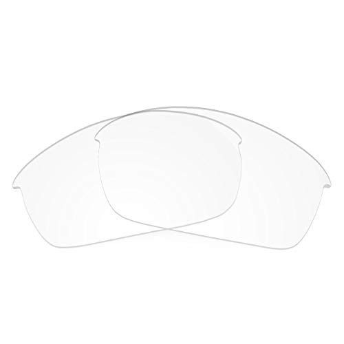Revant Replacement Lenses for Oakley Flak Jacket NonPolarized Crystal Clear