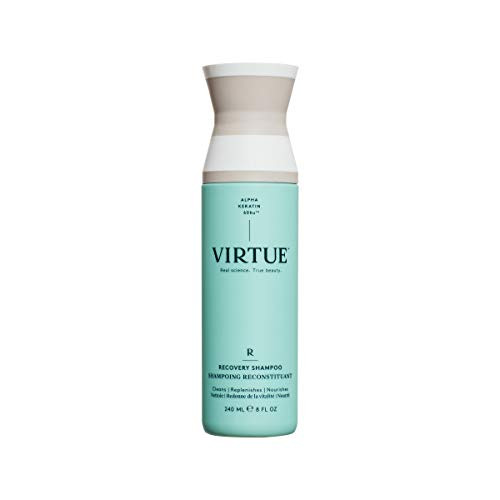VIRTUE Recovery Shampoo 8 FL OZ Alpha Keratin Repairs Dry Damaged Hair Sulfate Free Paraben Free Color Safe VIRTUE Recovery Shampoo 8 FL OZ Alpha Keratin Repairs Dry Damaged Hair Sulfate Free Paraben Free Color Safe