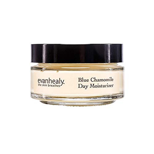 evanhealy Blue Chamomile Day Moisturizer  Calming  Restorative Cream with Carrot Seed  Argan Oil  For Sensitive Skin