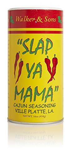 Slap Ya Mama All Natural Cajun Seasoning from Louisiana Original Blend MSG Free and Kosher 16 Ounce