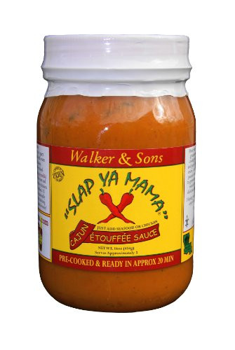 Slap Ya Mama Cajun Etouffee Sauce 16Ounce Jars Pack of 4