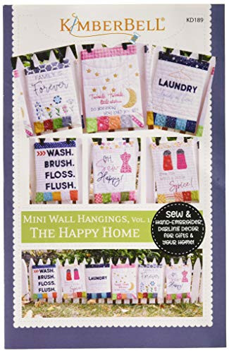 Kimberbell Mini Wall Hangings The Happy Home  Sewing Version