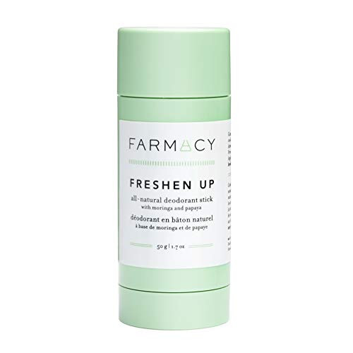 Farmacy Freshen Up All Natural Deodorant Stick  NonToxic No Aluminum Baking Soda Free Vegan Cruelty Free