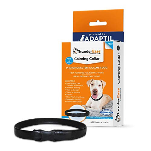 ThunderEase Calming Anti Anxiety Pheromone Collar for Dogs Large