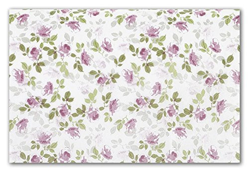 Boutique Printed Tissue Paper for Gift Wrapping with Nantucket Cottage Roses, Decorative Tissue Paper - 20 Large Sheets, 20x30
