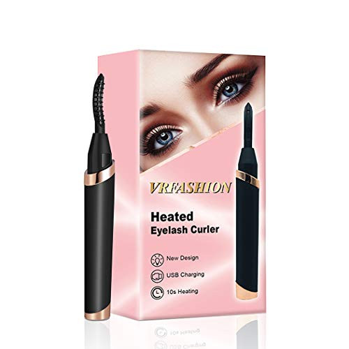 Heated Eyelash Curler Electric Eyelash Curler Pen Mini USB Rechargeable Eyelash Curler for Eyelashes Curling Natural Quick Heating Long Lasting ?2019 New ? Heated Eyelash Curler Electric Eyelash Curler Pen Mini USB Rechargeable Eyelash Curler for Eyelashes Curling Natural Quick Heating Long Lasting ?2019 New ?