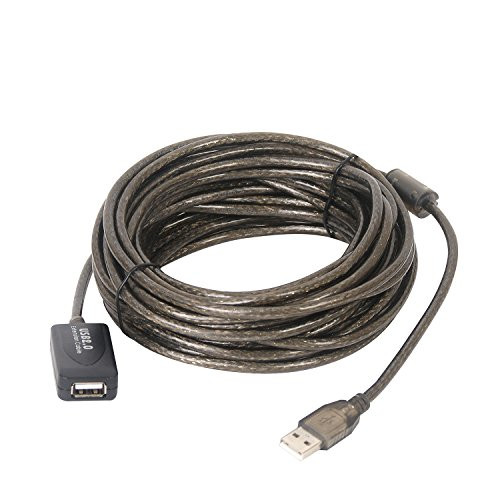 LDKCOK USB 2.0 Type A Male to A Female Active Repeater Extension Cable High Speed 480 Mbps (30FT-10M)