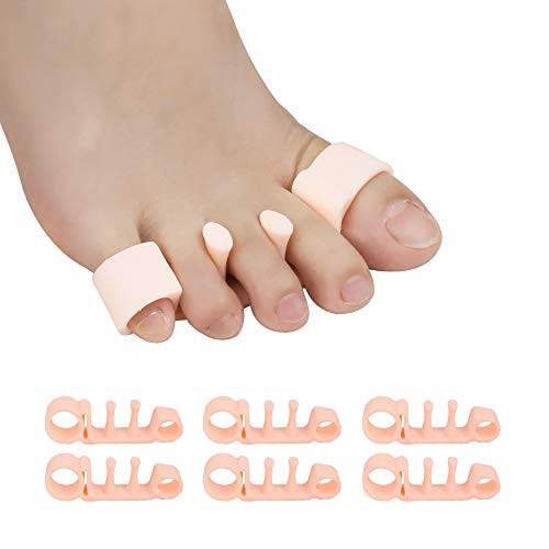 Bunion Corrector Toe Separator Bunion Relief ProtectorsNew MaterialGel Silicone Hammer Toe Straightener Toe Spacers Toe Stretchers for Men and Women Fight Bunions Hammer Toes More! Bunion Corrector Toe Separator Bunion Relief ProtectorsNew MaterialGel Silicone Hammer Toe Straightener Toe Spacers Toe Stretchers for Men and Women Fight Bunions Hammer Toes More!