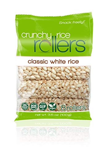 Bamboo Lane Crunchy Rice Rollers 35 Ounce 4 Packs of 8 Rollers
