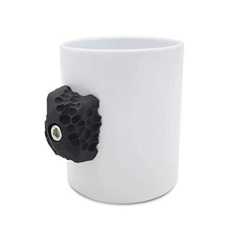 Climbing MUG Black Rock climber gift with real Climbing Holds Strengthens your fingers Climbing MUG Black Rock climber gift with real Climbing Holds Strengthens your fingers