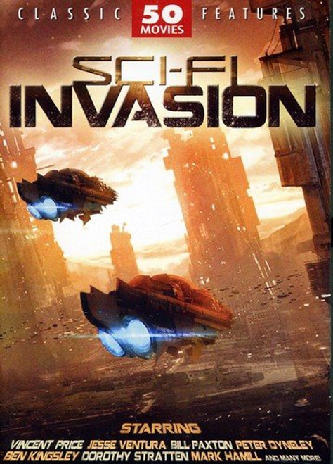 SciFi Invasion 50 Movie Pack The Brother from Another Planet The Crater Lake Monster The Creeping Terror Galaxina Morons from Outer Space Slipstream 44 more! SciFi Invasion 50 Movie Pack The Brother from Another Planet The Crater Lake Monster The Creeping Terror Galaxina Morons from Outer Space Slipstream 44 more!