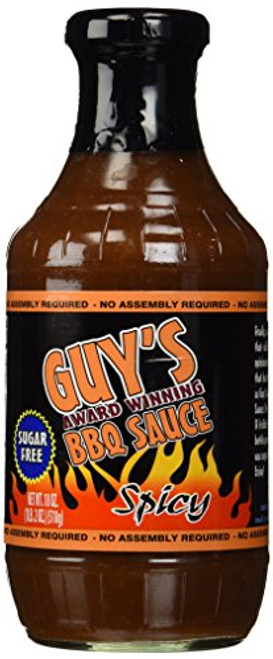 Guys Award Winning Sugar Free BBQ Sauce 18 oz Spicy Guys Award Winning Sugar Free BBQ Sauce 18 oz Spicy